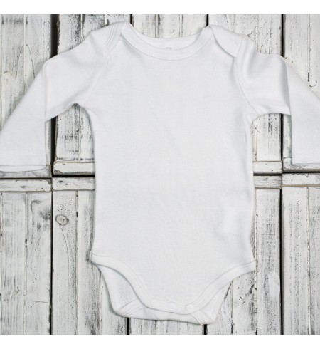 Babero con bolsillo delantero y body personalizado