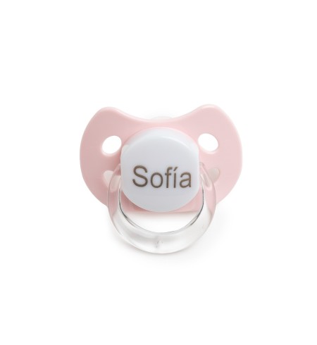 Set Gorro + Manoplas + Patucos y Chupete con Nombre Bebé