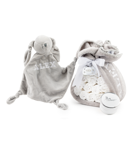 Gâteau de Couches avec Doudou | Cadeau de Naissance Pratique et Mignon