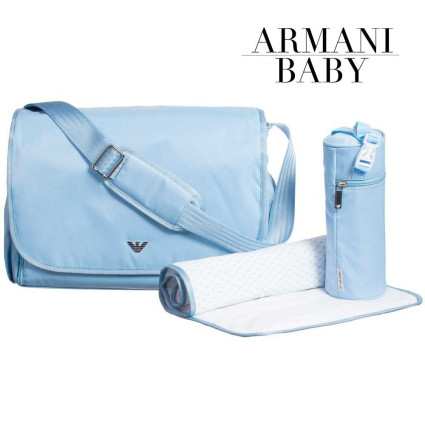 Sac à Langer Armani Baby | Cadeau Naissance Élégant et Fonctionnel – Bebedeparis.com