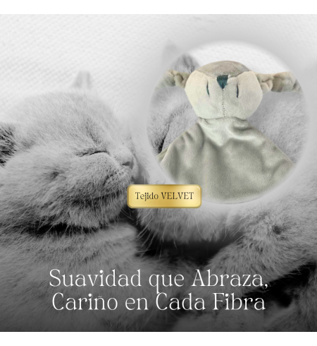 Doudou et tétine personnalisés avec prénom | Cadeau original pour bébé