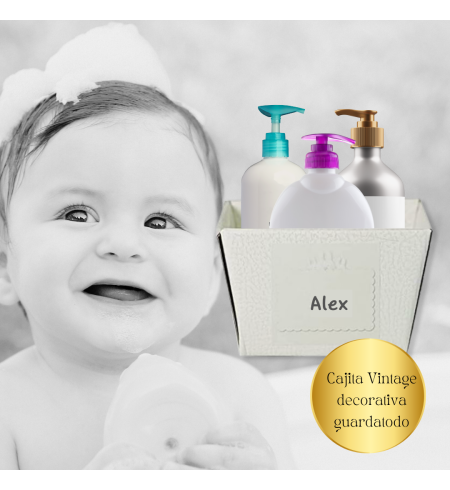 Doudou et tétine personnalisés avec prénom | Cadeau original pour bébé