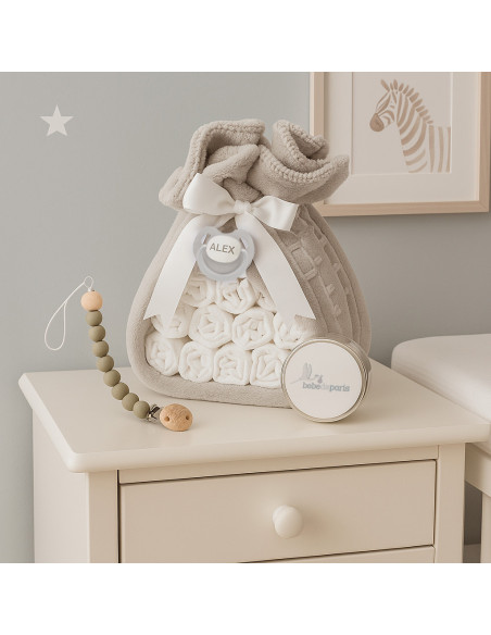 🎁 Gâteau De Couches + Sucette 🍼 | Cadeau pour Nouveau-Nés
