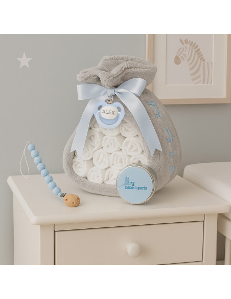 🎁 Gâteau De Couches + Sucette 🍼 | Cadeau pour Nouveau-Nés