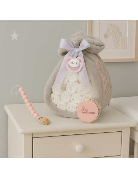 🎁 Gâteau De Couches + Sucette 🍼 | Cadeau pour Nouveau-Nés