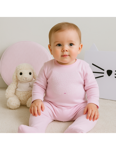Set bébé Pink Dreams Karl Lagerfeld | Élégance pour nouveau-née