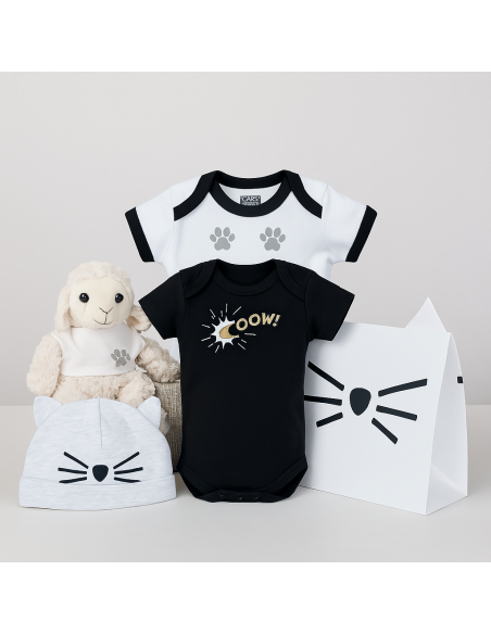 Set de bodies bébé Karl Lagerfeld "Cat" | Mode bébé chic