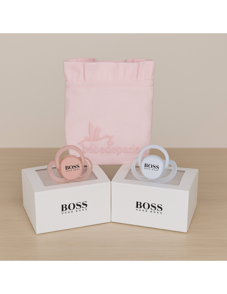 Set Chupetes Duo Hugo Boss
