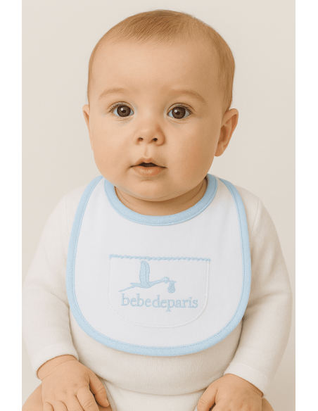 Pack de 2 tétines, bavoir et clip pour tétine | Cadeau complet et pratique pour bébé