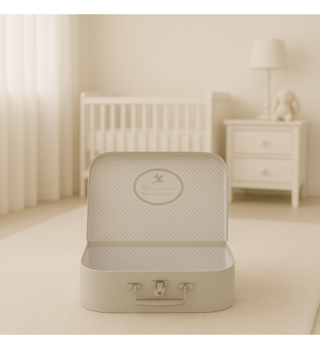 Coffret bébé : couverture, pyjama et doudou personnalisés | Cadeau naissance raffiné