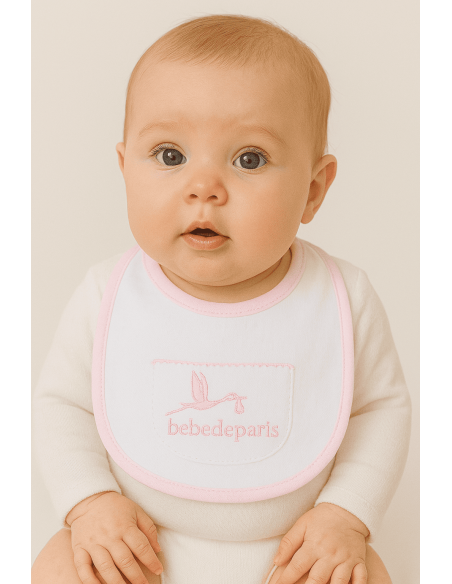 Bavoir Bébé Pocket | Pratique et Attrape-Miettes – Bebedeparis.com