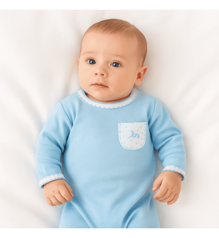 Pyjama Étoiles Bébé | Doux, Confortable et Idéal en Cadeau – Bebedeparis.com