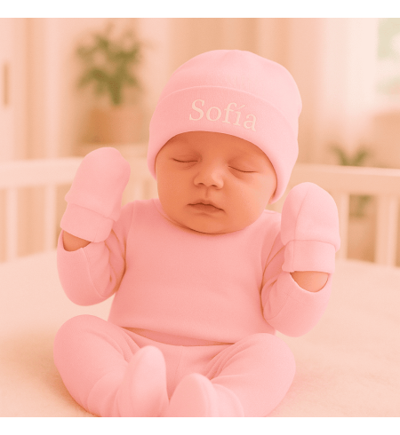 Ensemble Bonnet et Chaussons Ours Bébé | Doux et Mignon – Bebedeparis.com