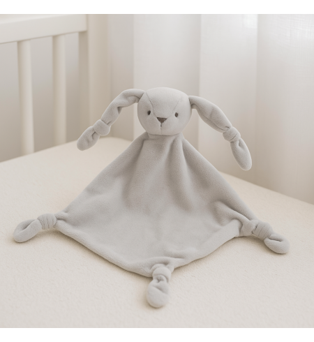 Coffret bébé valise, couverture et doudou personnalisés | Cadeau naissance raffiné