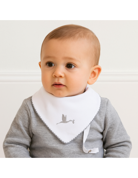 Bavoir bandana bébé | Élégance et confort au quotidien