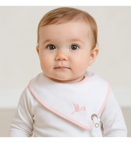 Coffret cadeau bavoirs et tétines personnalisés | Cadeau naissance original