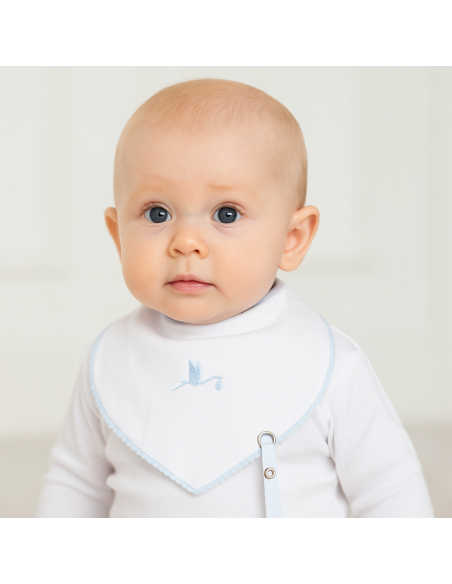 Set de bavoirs personnalisés au prénom | Cadeau tendre pour bébé