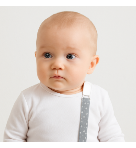 Canastille avec tétine personnalisée et accessoires pour nouveau-né | Cadeau complet et original