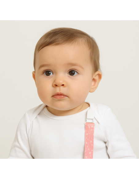 Panier bébé avec tétine personnalisée et bavoir | Cadeau complet pour nouveau-né