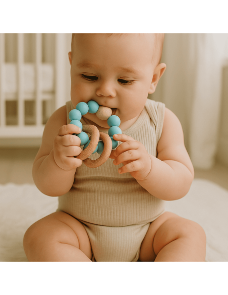 Coffret Cadeau avec Body, Sucette, Anneau de Dentition et Attache – Bébé avec Style