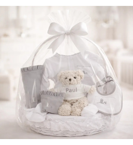 Coffret Bébé Classique Essentiel | Cadeau de Naissance Élégant - Bebedeparis.com