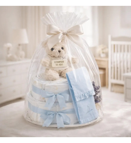 Gâteau de Couches Chic pour Bébé | Cadeau Élégant et Utile – Bebedeparis.com