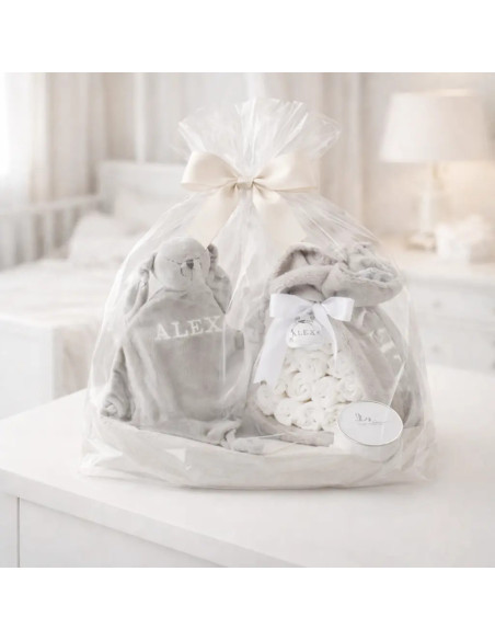 Gâteau de Couches avec Doudou | Cadeau de Naissance Pratique et Mignon