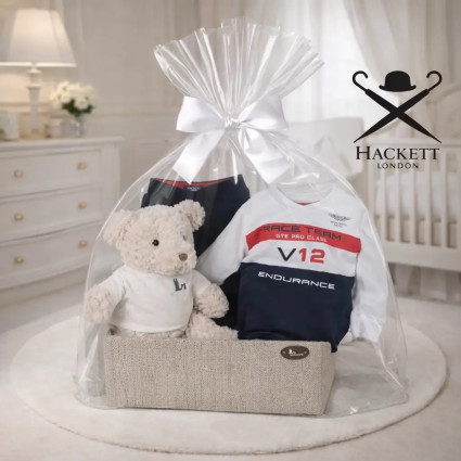 Coffret Bébé Hackett Aston Martin | Cadeau Naissance Élégant et Sportif – Bebedeparis.com
