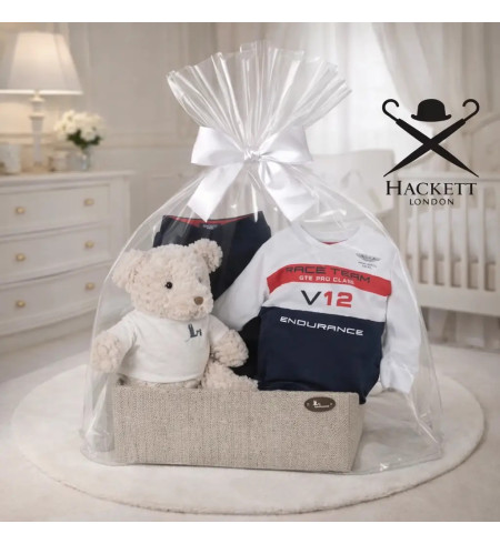 Coffret Bébé Hackett Aston Martin | Cadeau Naissance Élégant et Sportif – Bebedeparis.com