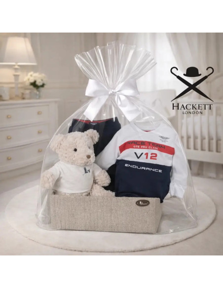Coffret Bébé Hackett Aston Martin | Cadeau Naissance Élégant et Sportif – Bebedeparis.com