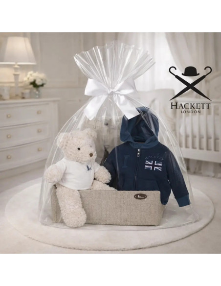 Coffret Bébé Hackett avec Sweat | Cadeau Moderne et Confortable – Bebedeparis.com
