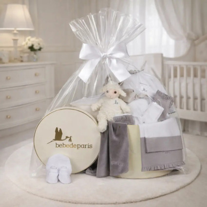 Coffret Bébé Serenity Complet | Naturel, Élégant et Personnalisé – Bebedeparis.com