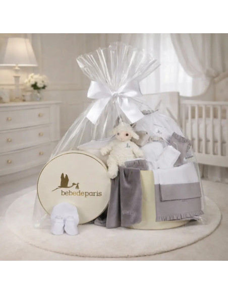 Coffret Bébé Serenity Complet | Naturel, Élégant et Personnalisé – Bebedeparis.com