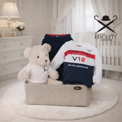 Coffret Bébé Hackett Aston Martin | Cadeau Naissance Élégant et Sportif – Bebedeparis.com 2