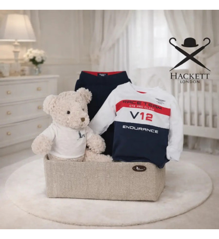 Coffret Bébé Hackett Aston Martin | Cadeau Naissance Élégant et Sportif – Bebedeparis.com