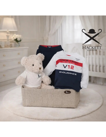 Coffret Bébé Hackett Aston Martin | Cadeau Naissance Élégant et Sportif – Bebedeparis.com