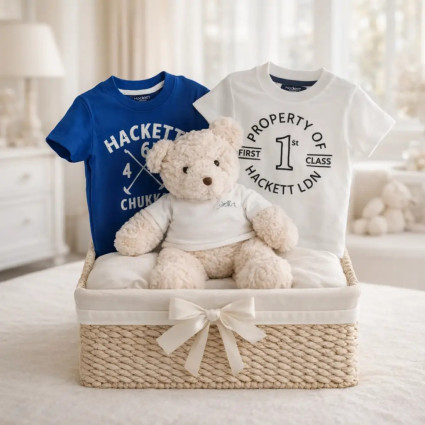 Corbeille bébé Hackett lot t-shirts 2