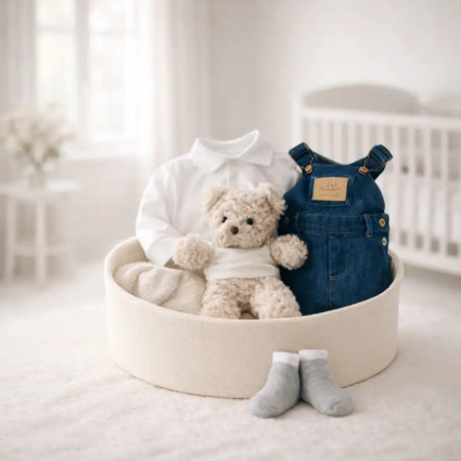 Coffret Bébé Happy Casual | Pratique, Moderne et Personnalisé – Bebedeparis.com 2