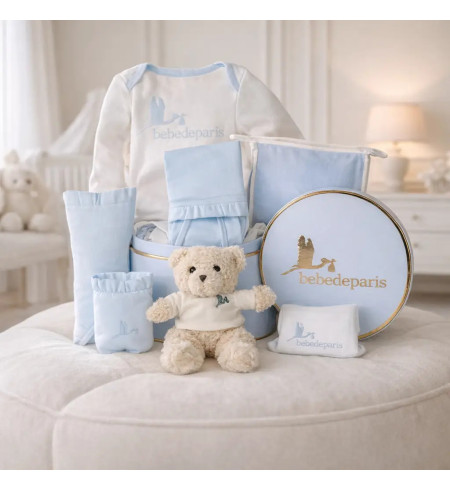 Coffret Bébé Lovely | Cadeau Doux et Élégant pour Naissance – Bebedeparis.com