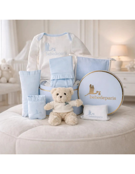 Coffret Bébé Lovely | Cadeau Doux et Élégant pour Naissance – Bebedeparis.com
