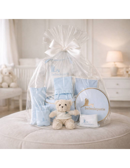 Coffret Bébé Lovely | Cadeau Doux et Élégant pour Naissance – Bebedeparis.com