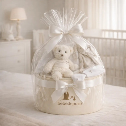 Coffret Bébé Serenity Essentiel | Naturel, Élégant et Personnalisé – Bebedeparis.com