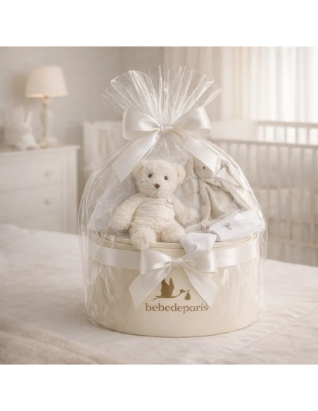 Coffret Bébé Serenity Essentiel | Naturel, Élégant et Personnalisé – Bebedeparis.com