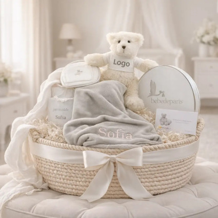 Coffret naissance personnalisé Angers | Cadeau d’entreprise pour bébé 2