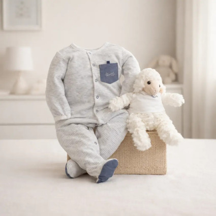 Coffret Bébé Timberland Sleepy | Cadeau Naissance Écologique et Haut de Gamme – Bebedeparis.com 2
