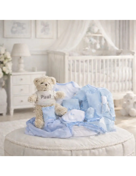 Coffret Bébé Classique | Cadeau de Naissance Élégant – Bebedeparis.com