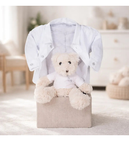 Set Vintage bébé Hugo Boss | Panier naissance élégant