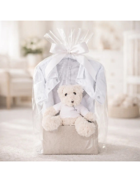 Set Vintage bébé Hugo Boss | Panier naissance élégant