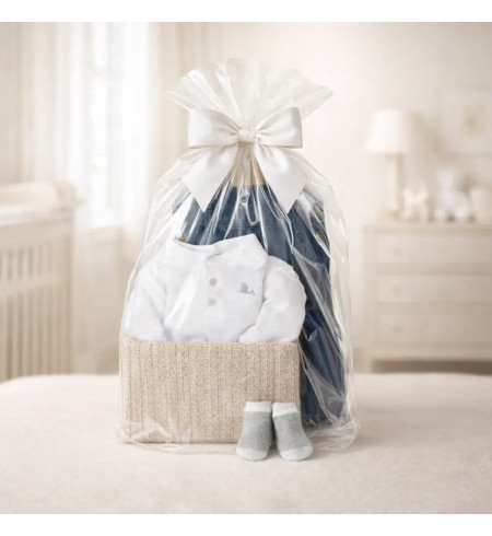 Coffret Bébé Conjunto Vaquero | Cadeau Naissance Casual et Élégant – Bebedeparis.com