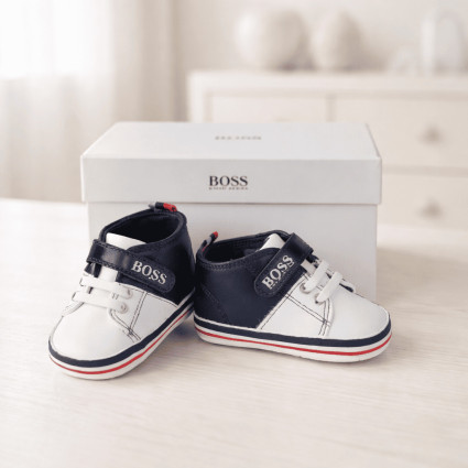 Baskets Bébé Hugo Boss | Chaussures de Naissance Élégantes – Bebedeparis.com 2